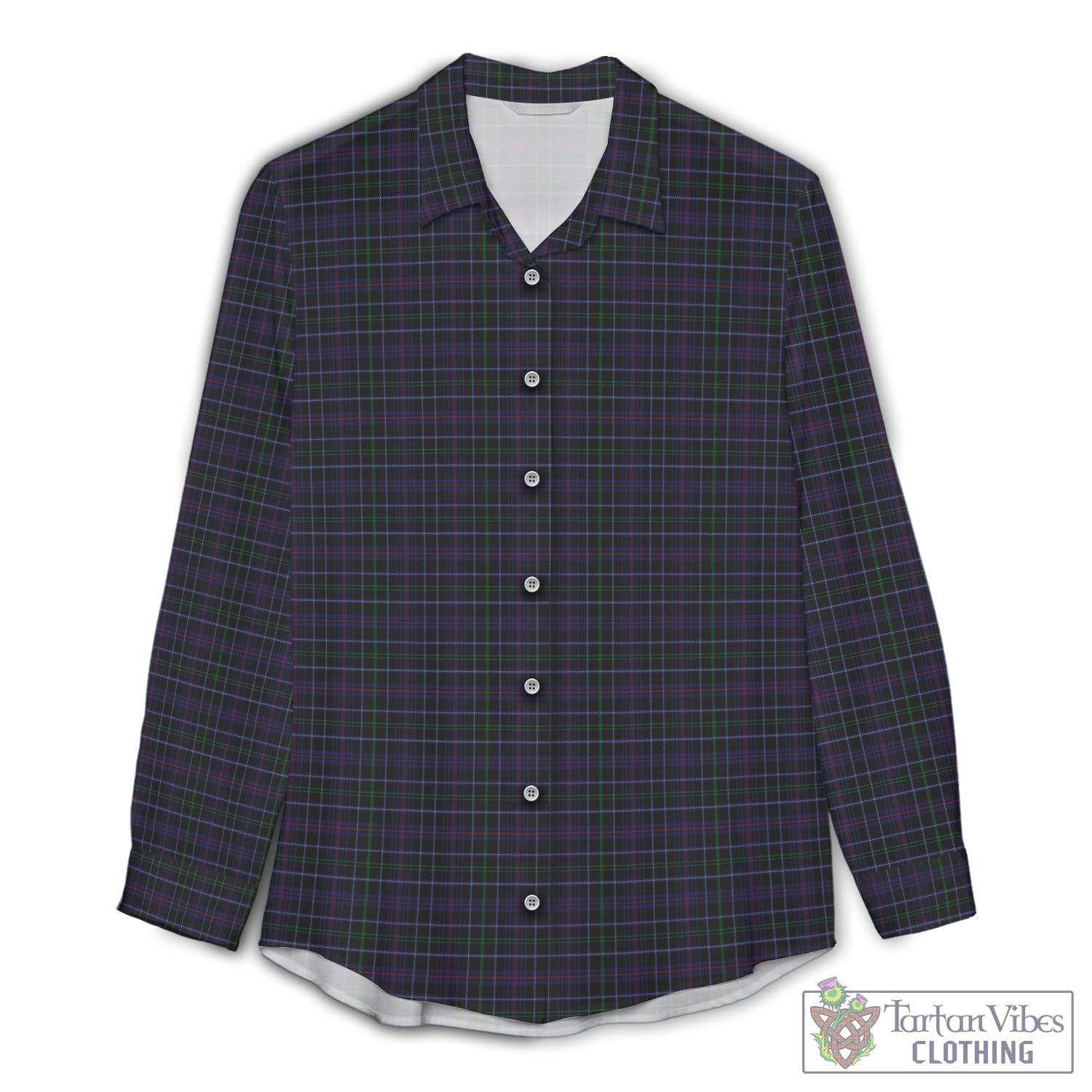 Pride (Wales) Tartan Womens Casual Shirt