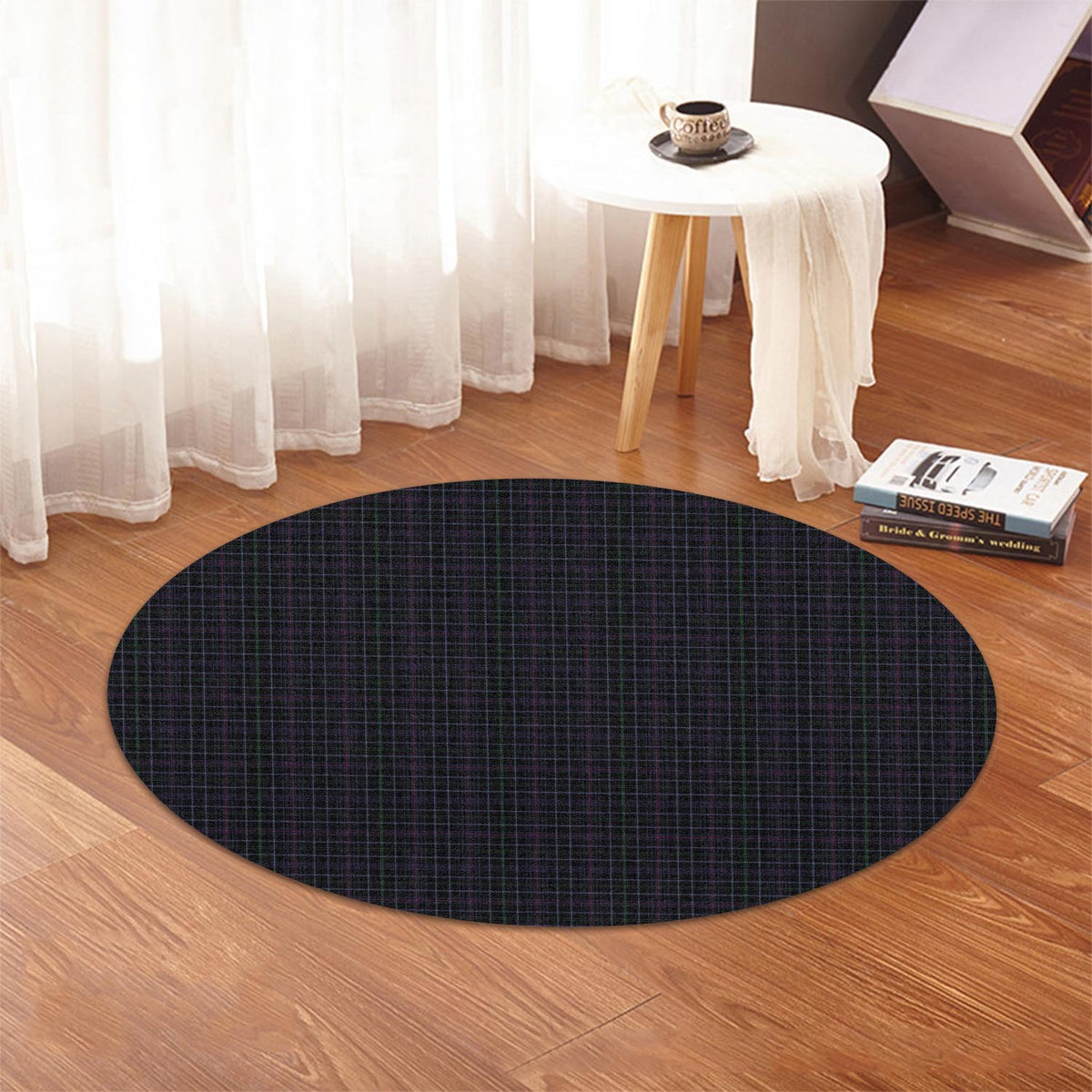 Pride (Wales) Tartan Round Rug - Tartan Vibes Clothing