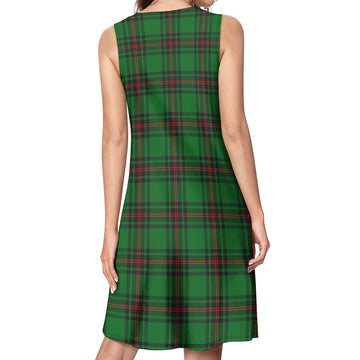 Primrose Tartan Womens Casual Dresses