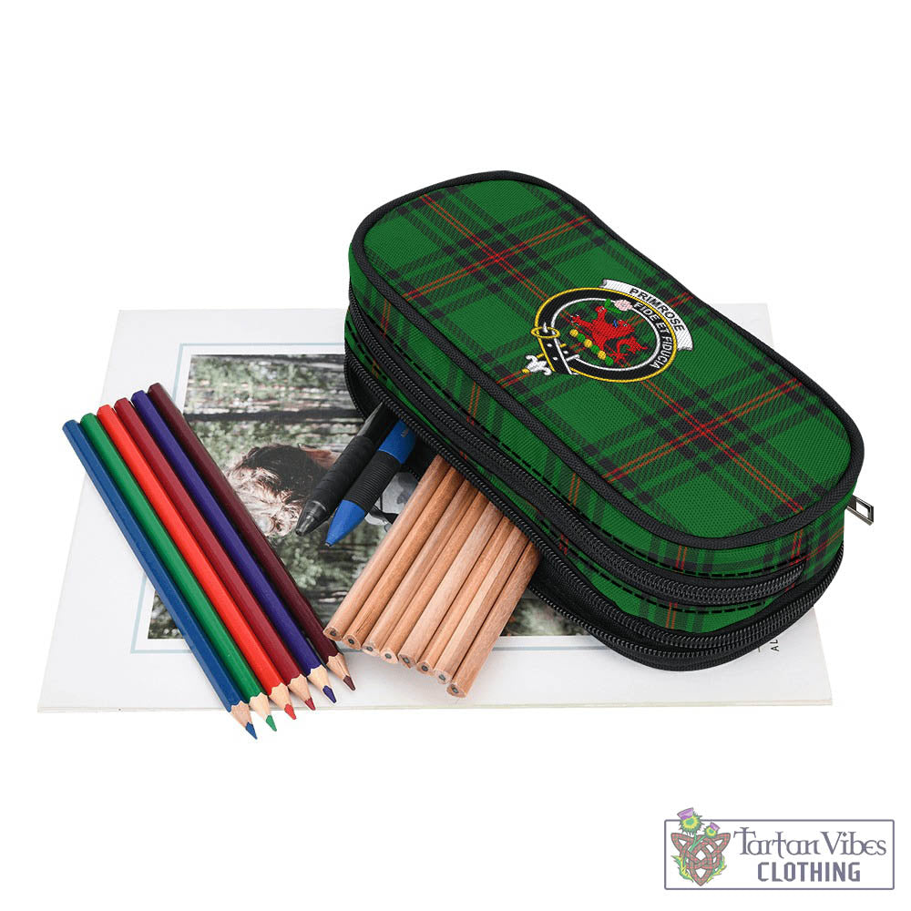 Tartan Vibes Clothing Primrose Tartan Pen and Pencil Case with Family Crest