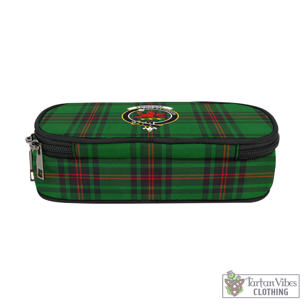 Tartan Vibes Clothing Primrose Tartan Pen and Pencil Case with Family Crest