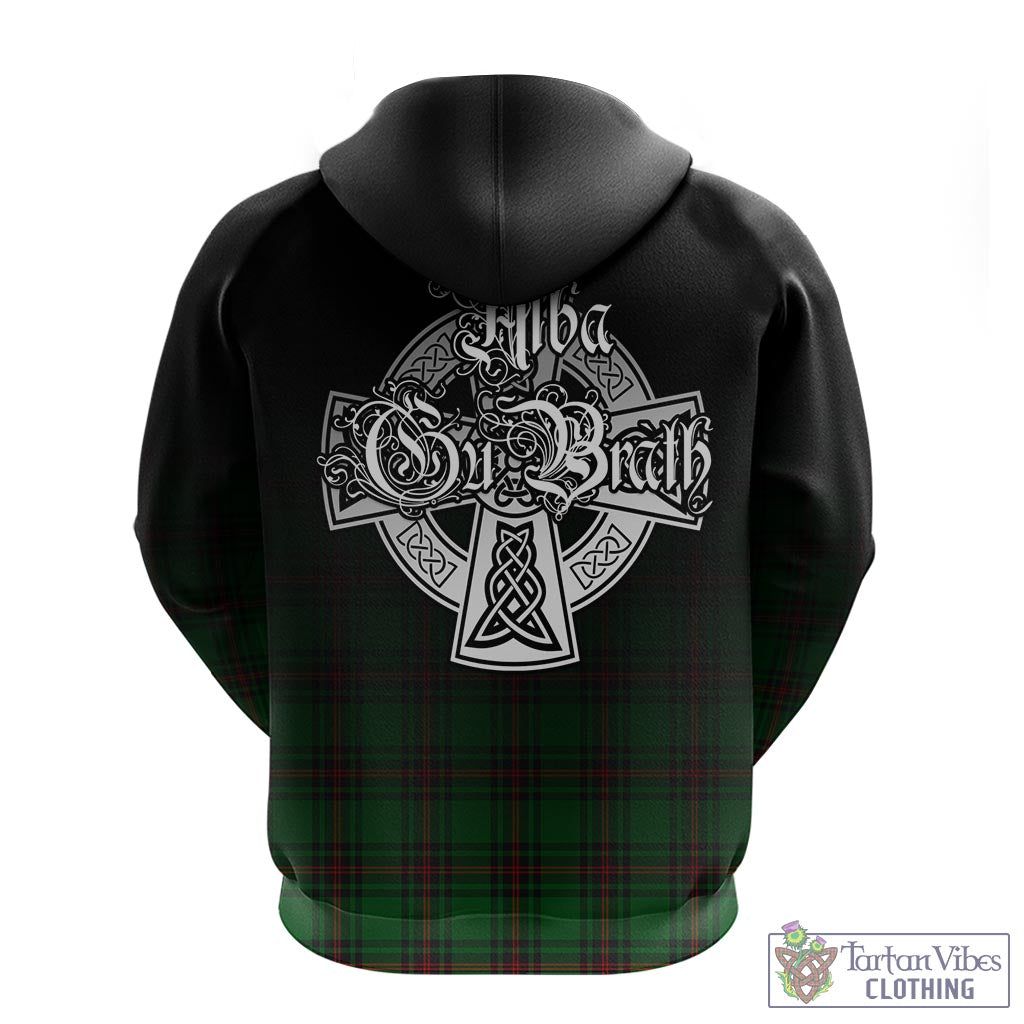 Tartan Vibes Clothing Primrose Tartan Hoodie Featuring Alba Gu Brath Family Crest Celtic Inspired