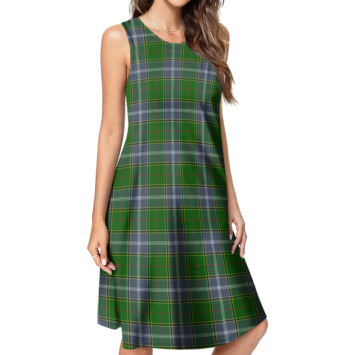 Pringle Tartan Womens Casual Dresses - Tartanvibesclothing