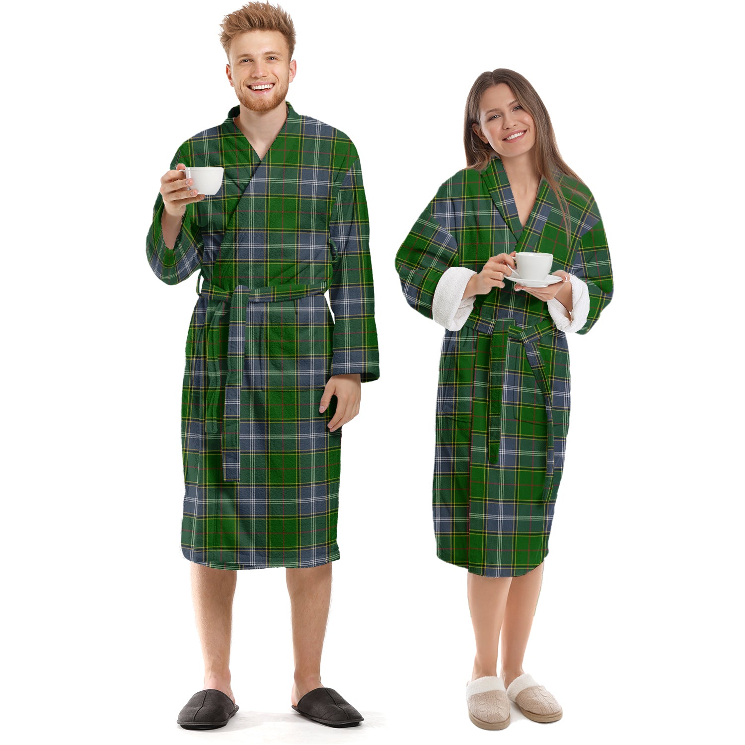 Pringle Tartan Bathrobe Unisex S - Tartan Vibes Clothing