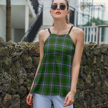 Pringle Tartan Loose Halter Neck Camisole