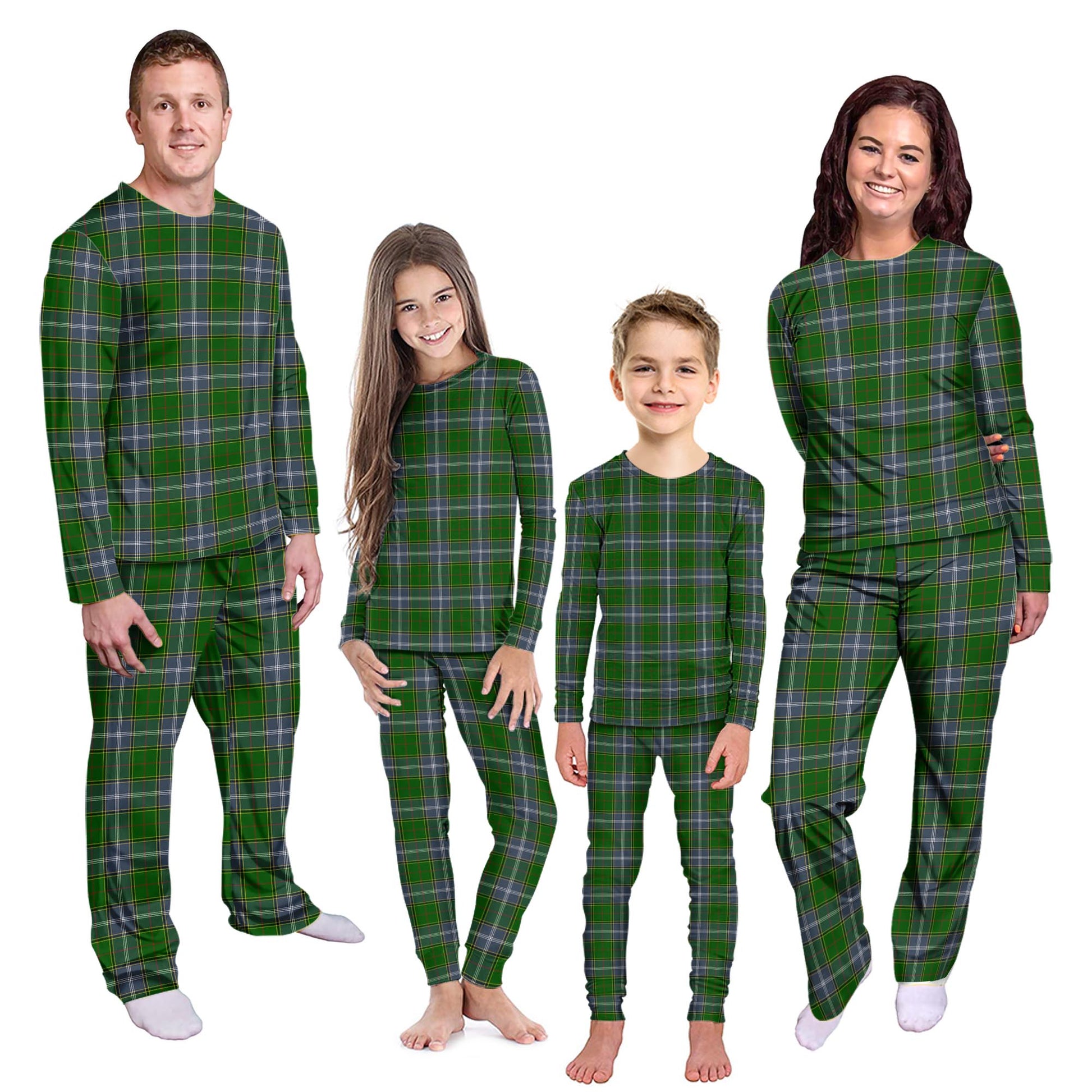 Pringle Tartan Pajamas Family Set Kid - Tartan Vibes Clothing