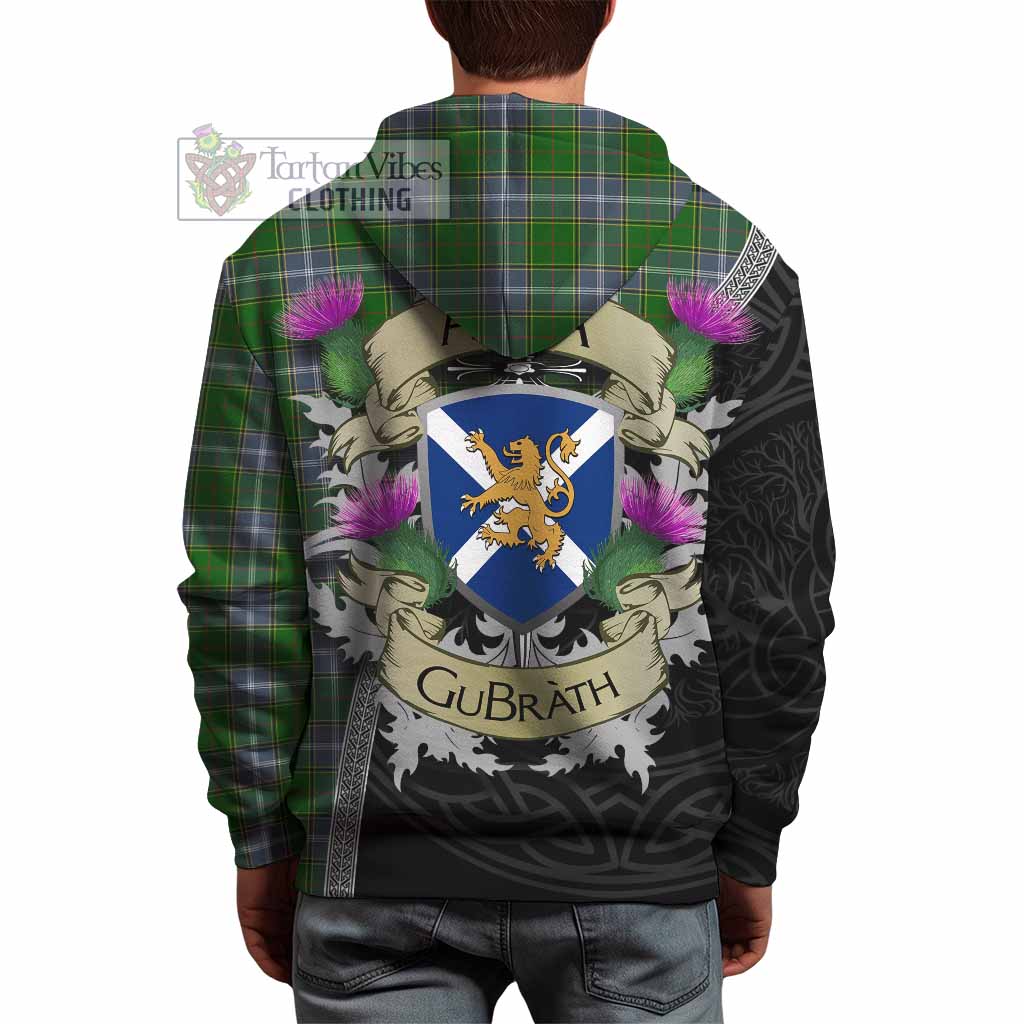 Pringle Tartan Family Crest Hoodie Lion Rampant Royal Thistle Shield Celtic Inspired - Tartan Vibes Clothing
