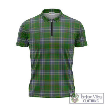 Pringle Tartan Zipper Polo Shirt