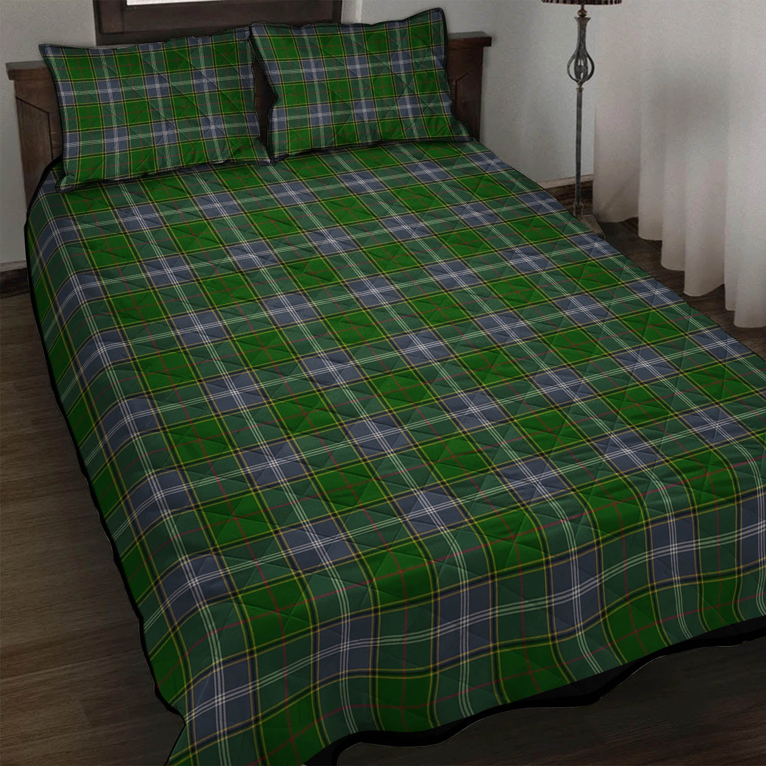 Pringle Tartan Quilt Bed Set - Tartan Vibes Clothing