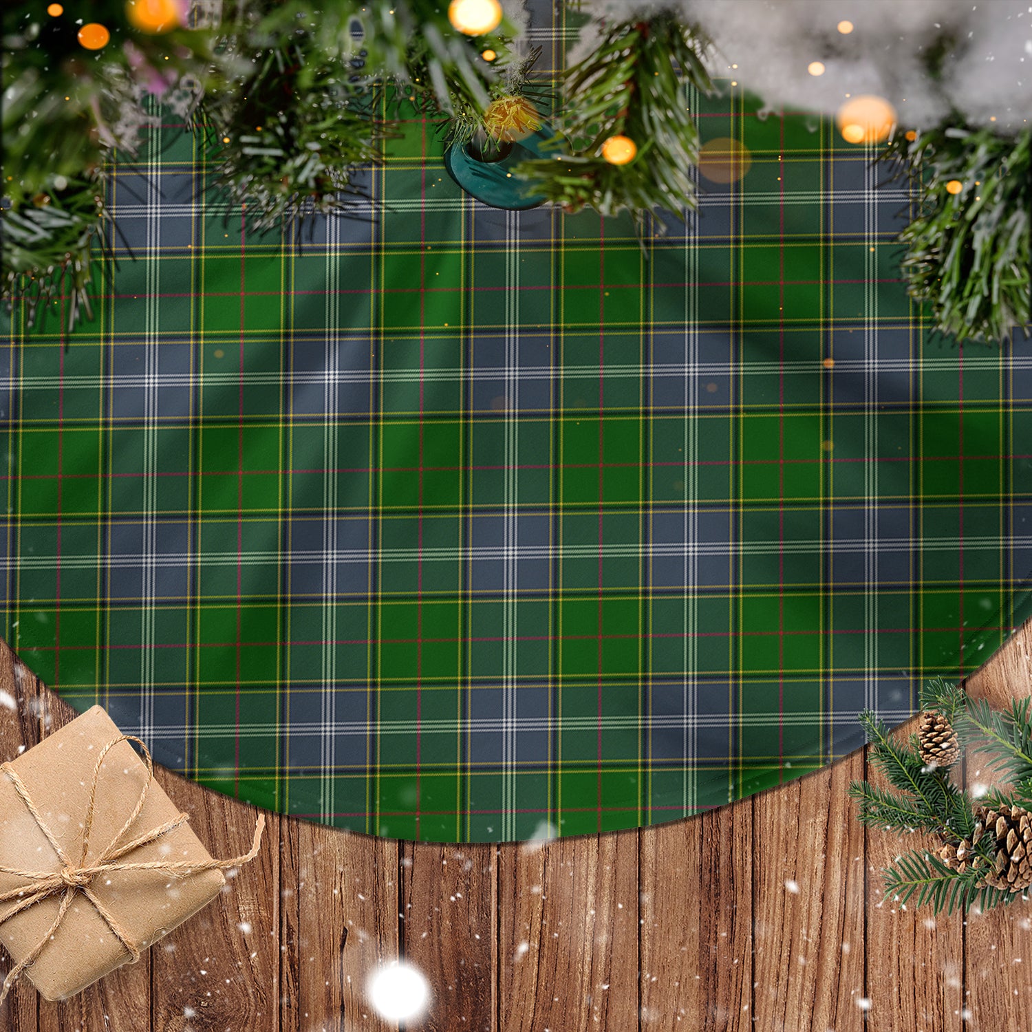 Pringle Tartan Christmas Tree Skirt - Tartanvibesclothing