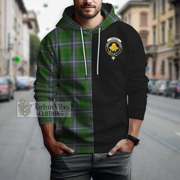 Pringle Tartan Hoodie with Family Crest and Half Of Me Style