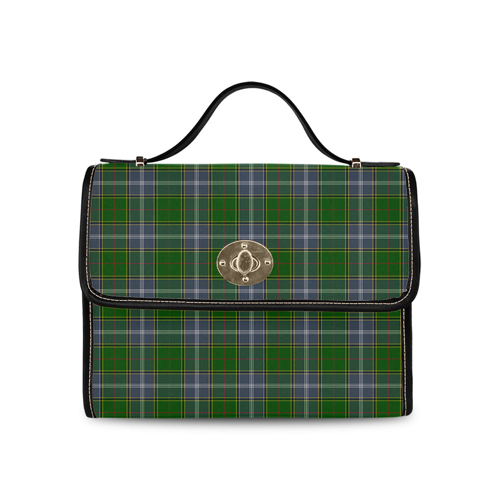 pringle-tartan-leather-strap-waterproof-canvas-bag