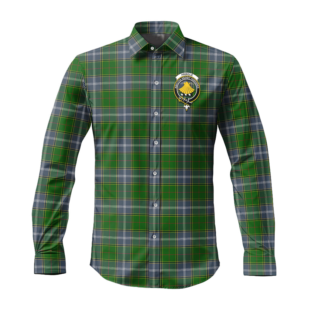 pringle-tartan-long-sleeve-button-up-shirt-with-family-crest