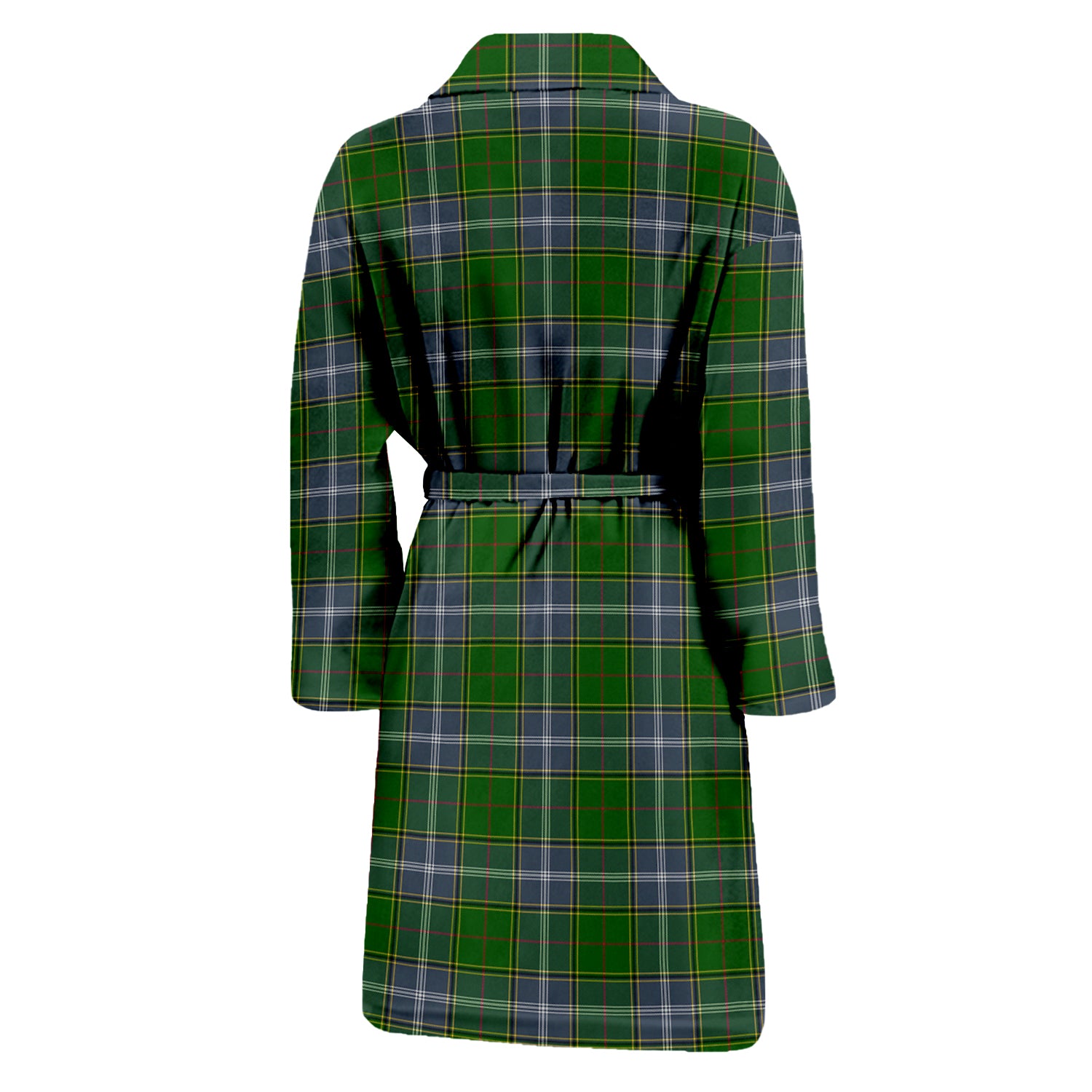 Pringle Tartan Bathrobe with Family Crest - Tartan Vibes Clothing