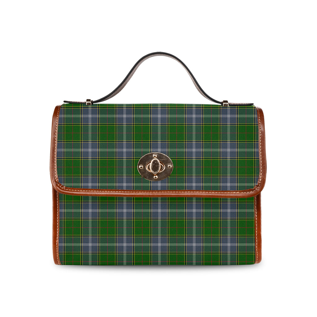 pringle-tartan-leather-strap-waterproof-canvas-bag