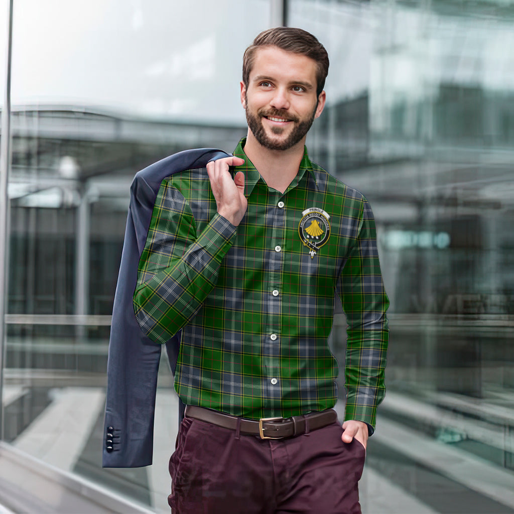 pringle-tartan-long-sleeve-button-up-shirt-with-family-crest