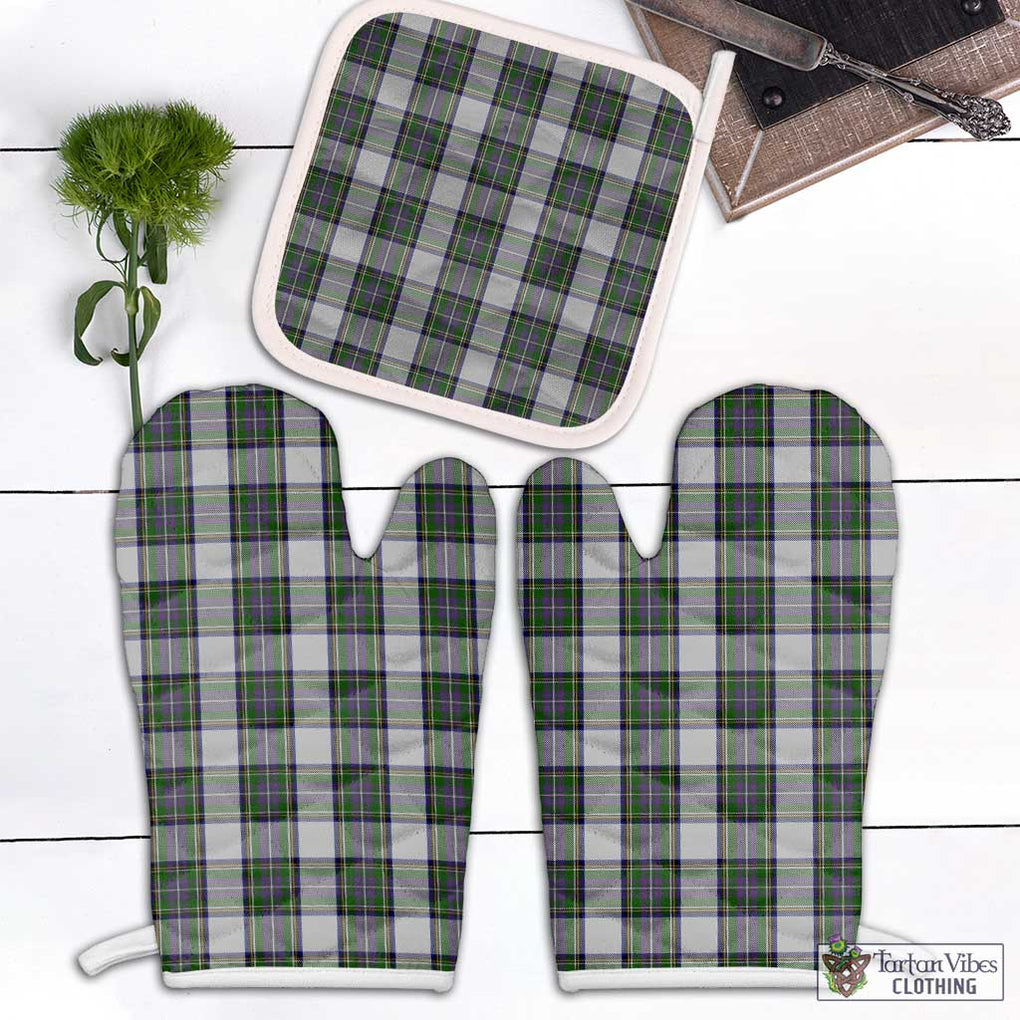 Pritchard Tartan Combo Oven Mitt & Pot-Holder White - Tartan Vibes Clothing