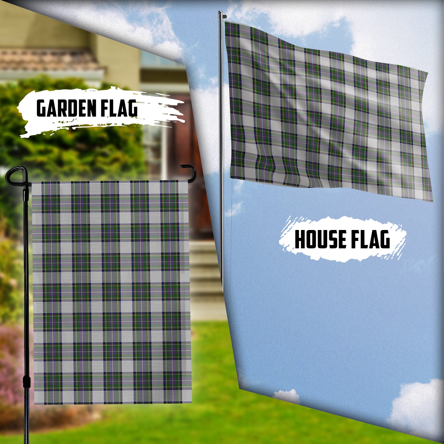 Pritchard Tartan Flag Garden Flag (Vertical) - Tartan Vibes Clothing