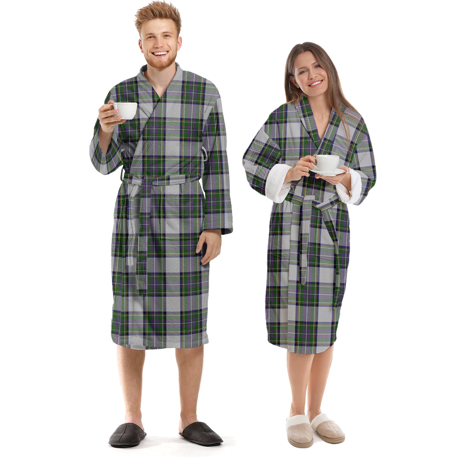 Pritchard Tartan Bathrobe Unisex S - Tartan Vibes Clothing