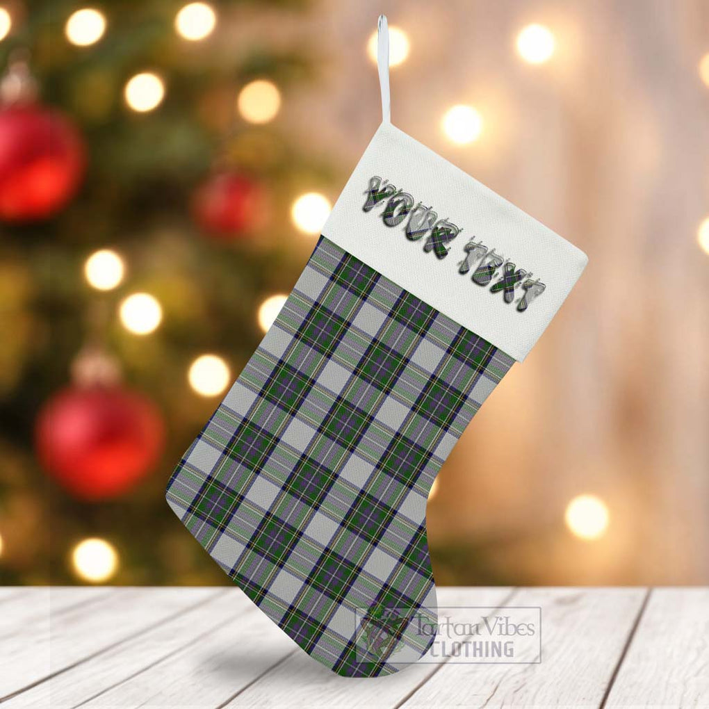 Tartan Vibes Clothing Pritchard Tartan Christmas Stocking with Personalized Text