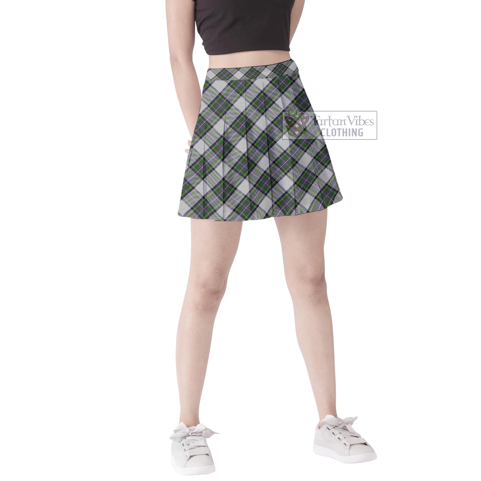 Tartan Vibes Clothing Pritchard Tartan Women's Plated Mini Skirt