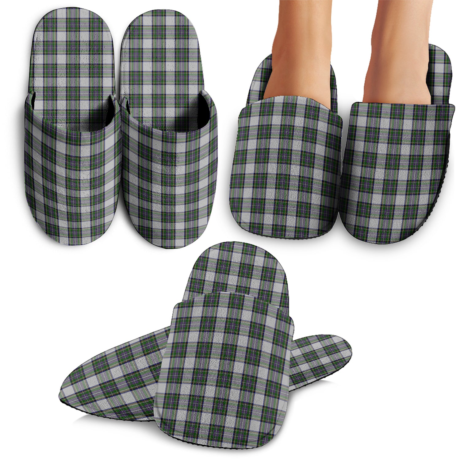 Pritchard Tartan Home Slippers - Tartanvibesclothing Shop