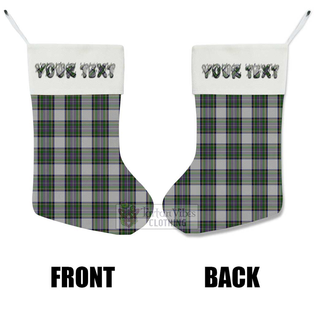 Tartan Vibes Clothing Pritchard Tartan Christmas Stocking with Personalized Text