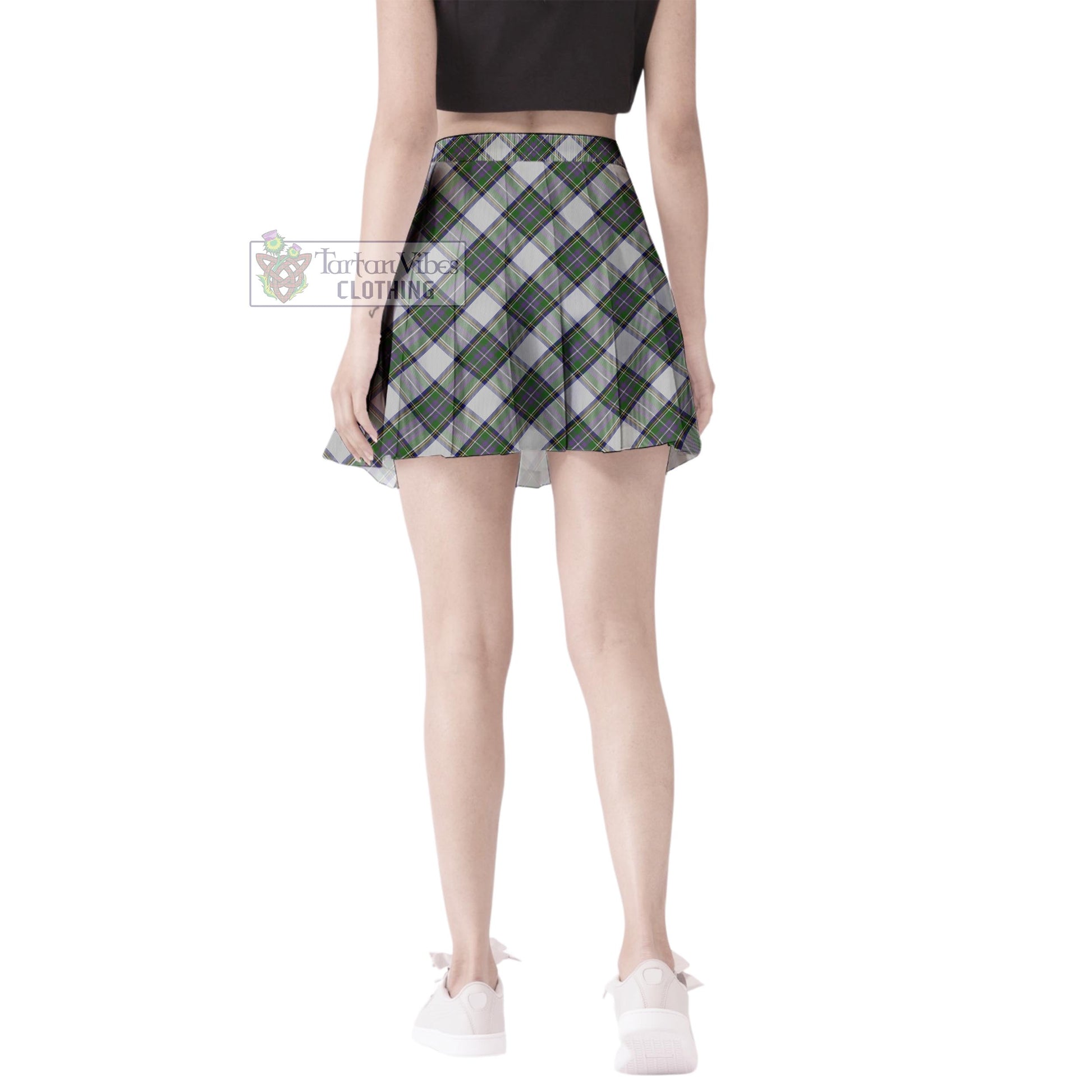 Tartan Vibes Clothing Pritchard Tartan Women's Plated Mini Skirt