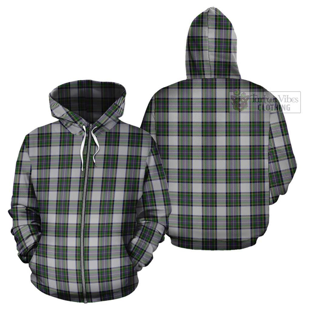 Pritchard Tartan Cotton Hoodie Zip Hoodie - Tartan Vibes Clothing