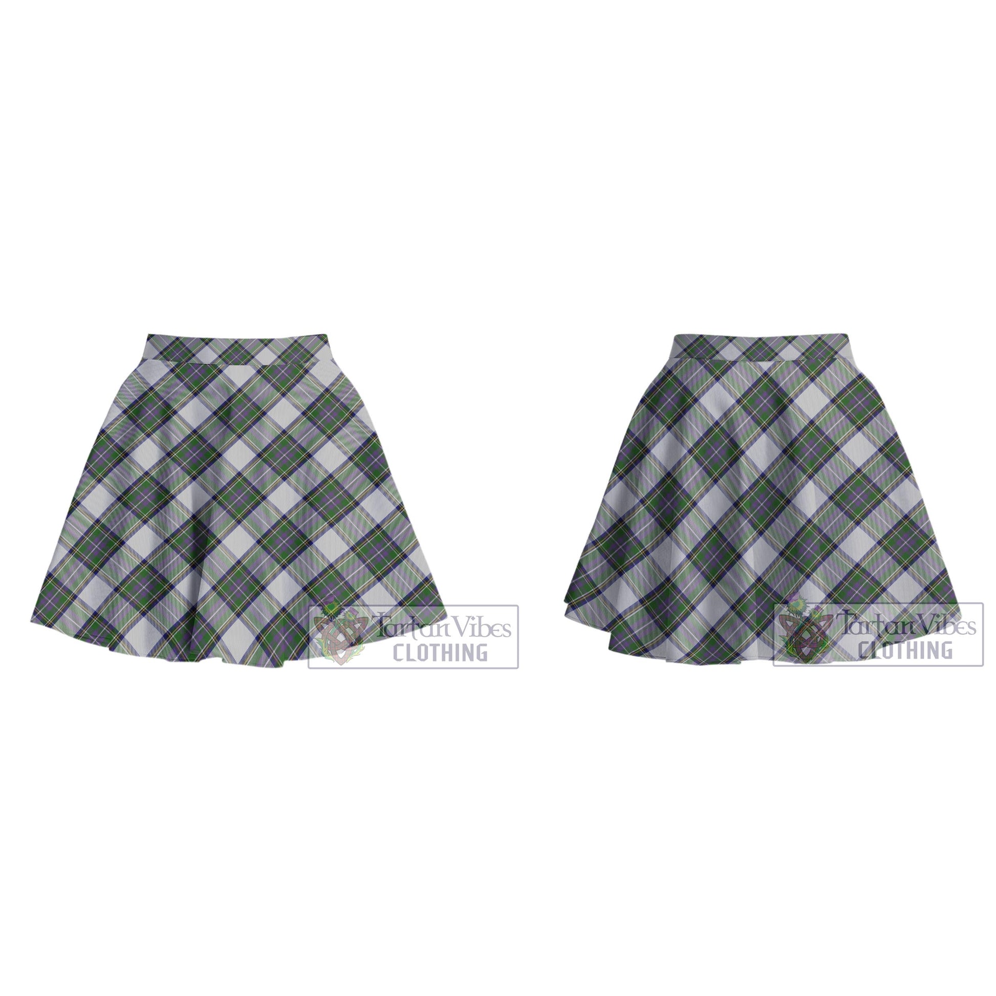 Tartan Vibes Clothing Pritchard Tartan Women's Plated Mini Skirt