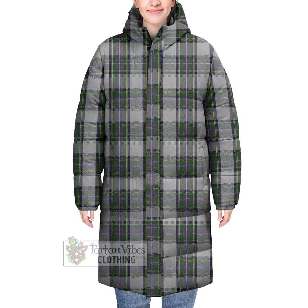 Tartan Vibes Clothing Pritchard Tartan Long Down Jacket