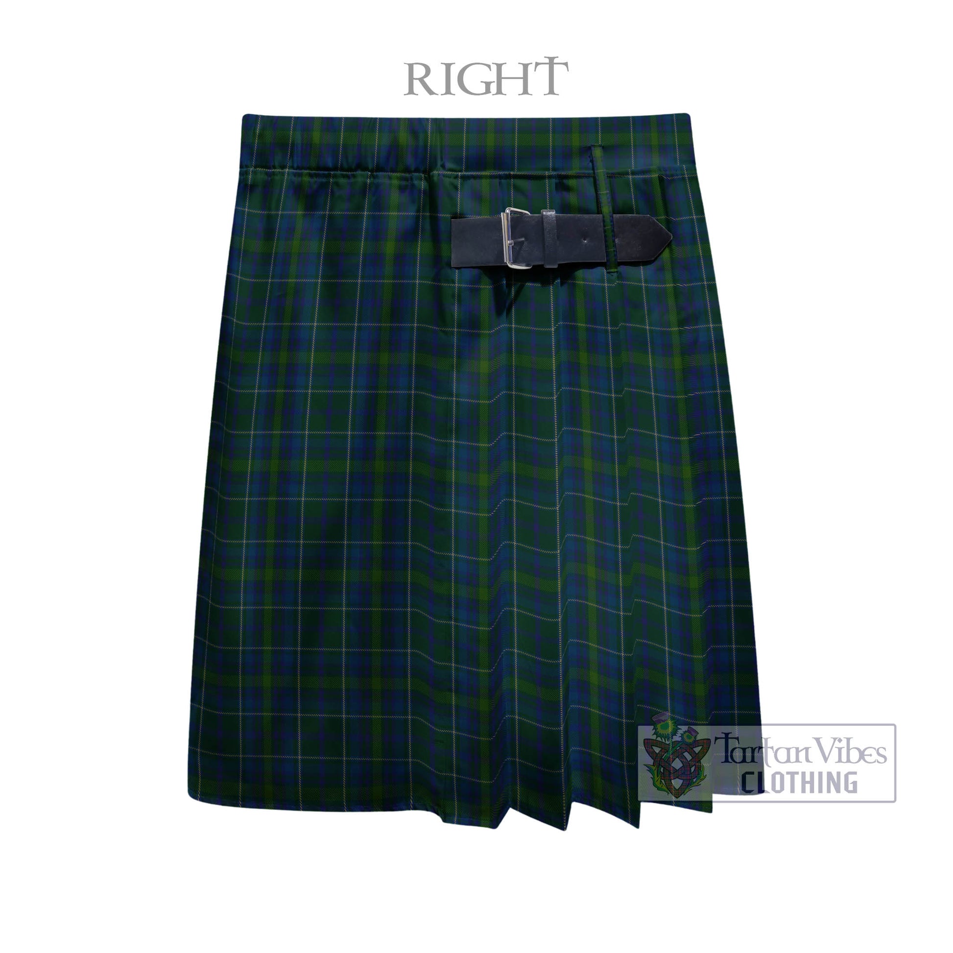 Tartan Vibes Clothing Protheroe of Wales Tartan Men's Pleated Skirt - Fashion Casual Retro Scottish Style