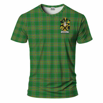 Purcell Irish Clan Tartan T-Shirt with Family Seal Kid's Shirt - Tartan Vibes Clothing