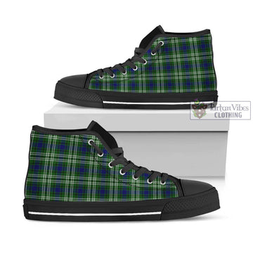 Purves Tartan High Top Shoes