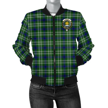 Purves Tartan Bomber Jacket with Family Crest