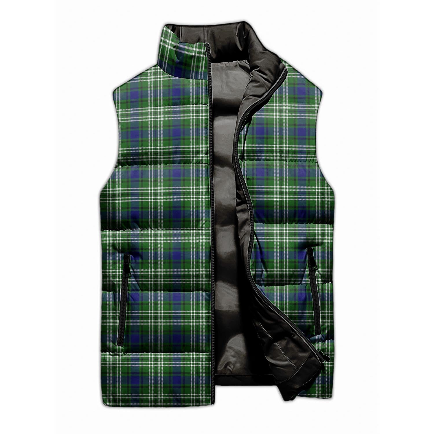 Purves Tartan Sleeveless Puffer Jacket - Tartanvibesclothing