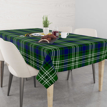 Purves Tartan Tablecloth with Family Crest