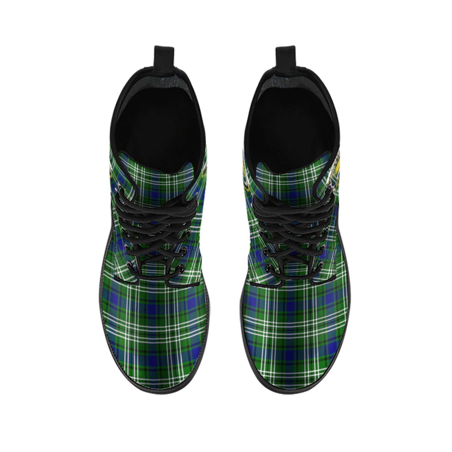 purves-tartan-leather-boots-with-family-crest