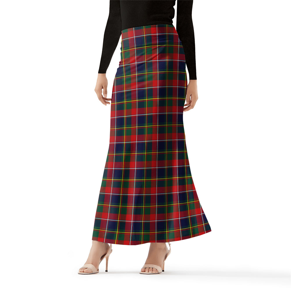 quebec-province-canada-tartan-womens-full-length-skirt