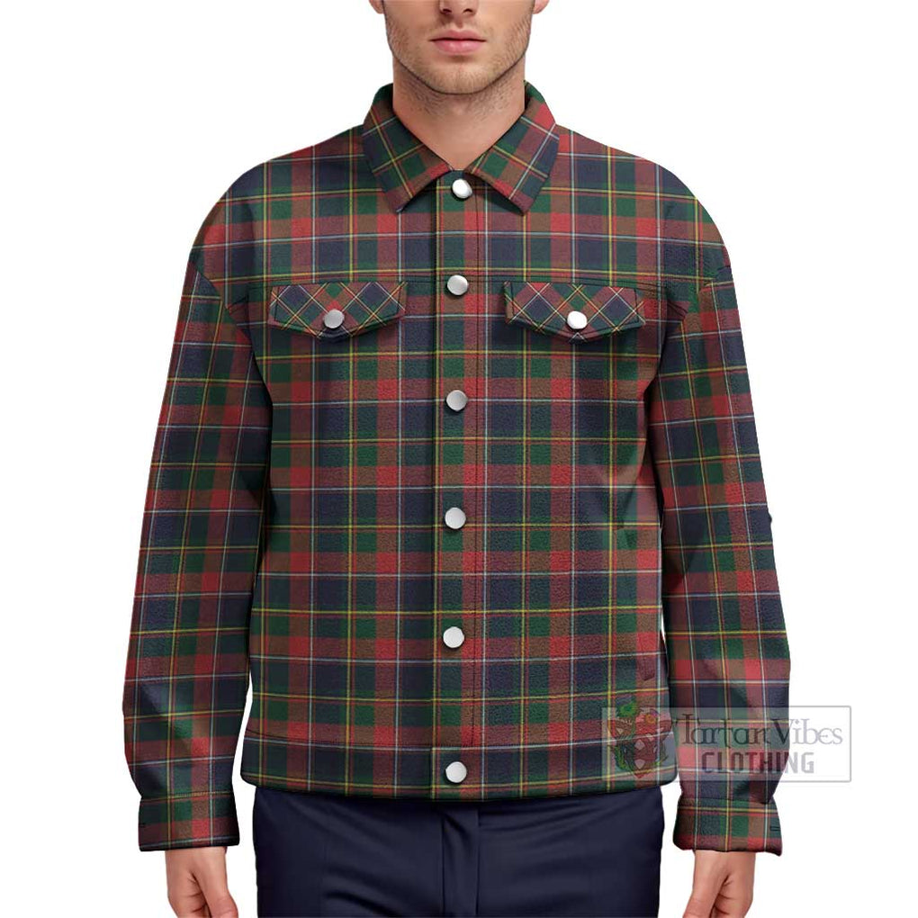 Quebec Province Canada Tartan Unisex Lapel Cotton Jacket Unisex - Tartan Vibes Clothing