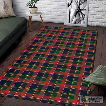 Quebec Province Canada Tartan Area Rug