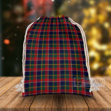 Quebec Province Canada Tartan Christmas Santa's Bag