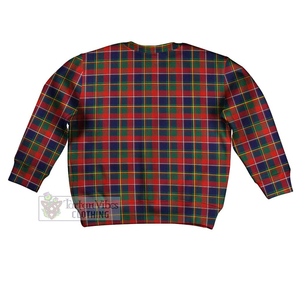 Tartan Vibes Clothing Quebec Province Canada Tartan Kid Ugly Sweater