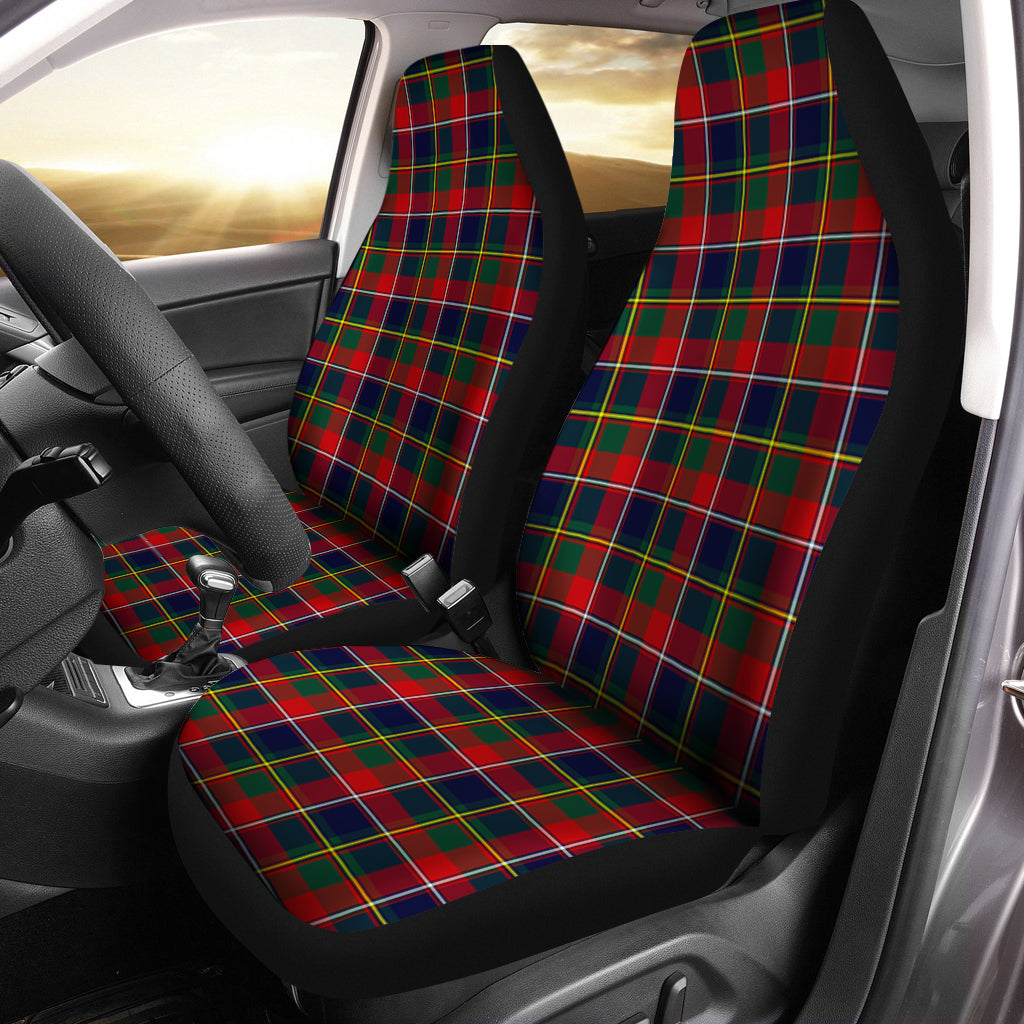 Quebec Province Canada Tartan Car Seat Cover - Tartanvibesclothing