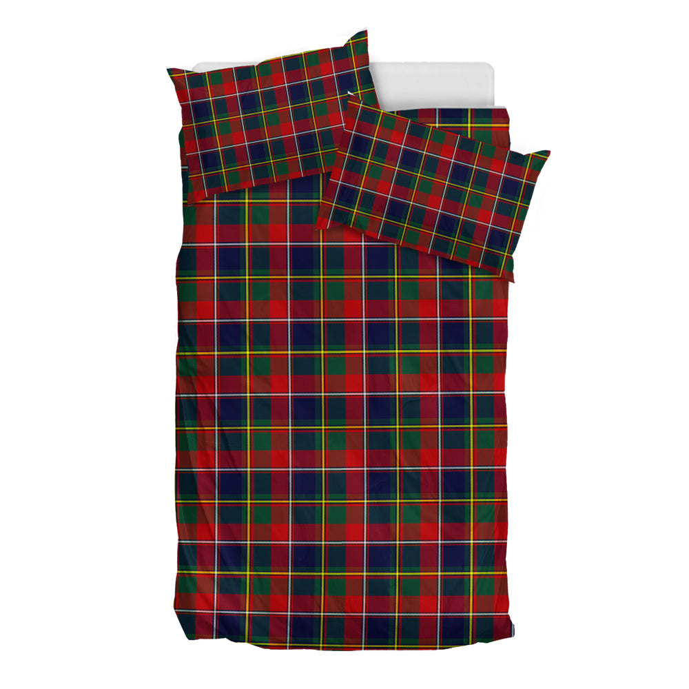 quebec-province-canada-tartan-bedding-set