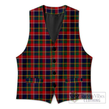 Quebec Province Canada Tartan Men's Sleeveless Suit Vest