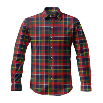 Quebec Province Canada Tartan Long Sleeve Button Up Shirt