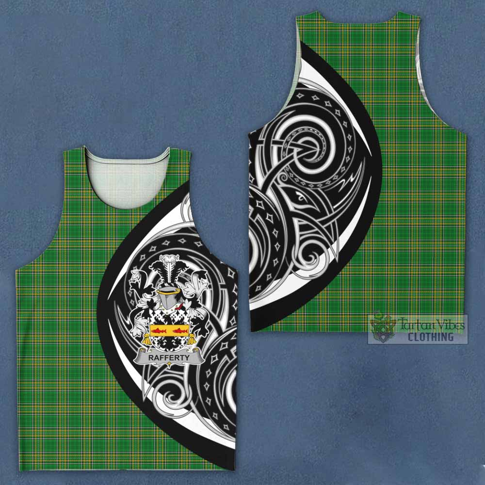 Rafferty Irish Clan Men's Tank Top Celtic Circle Style - Tartan Vibes Clothing