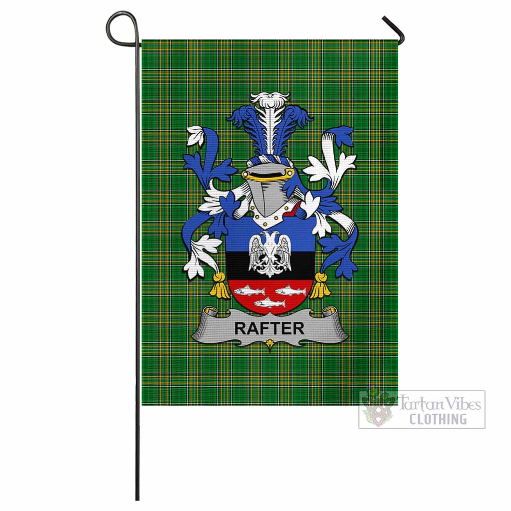 Tartan Vibes Clothing Rafter Irish Clan Flag with Coat of Arms