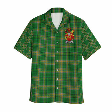 Rainey Irish Clan Tartan Hawaiian Shirt with Coat of Arms Kid - Tartan Vibes Clothing